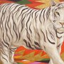 La tigre bianca - cm 100x80